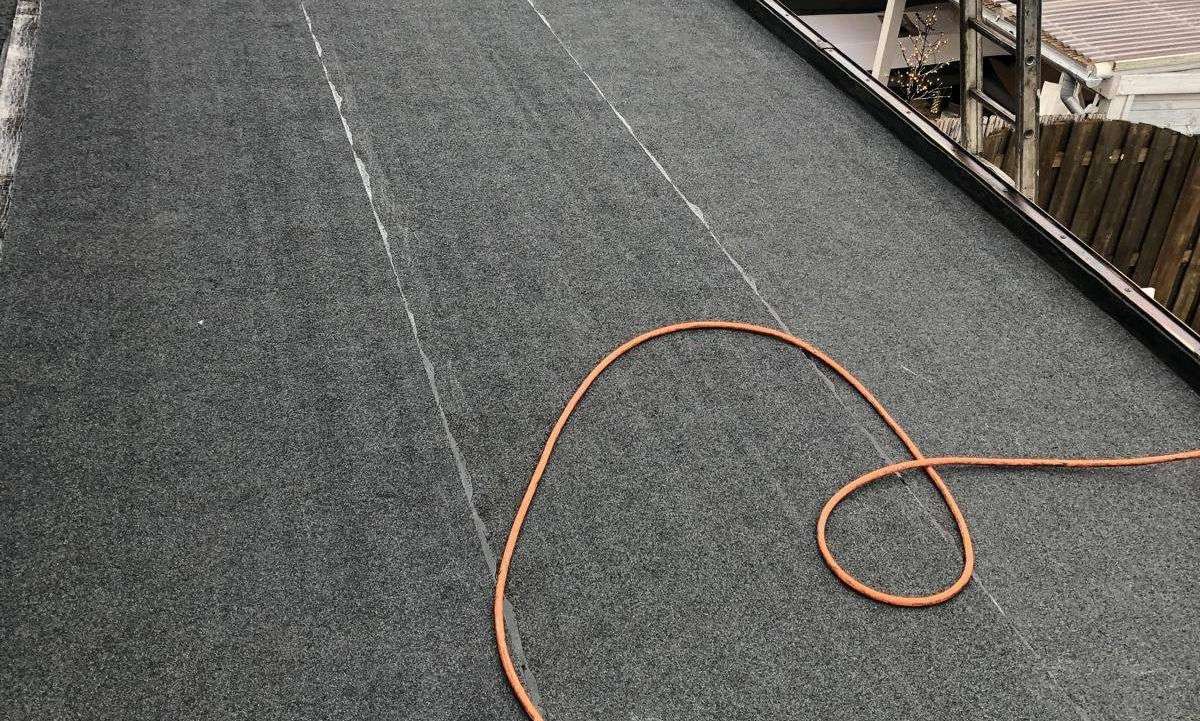 Nieuw bitumen dak aangelegd in Gemert
